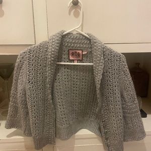 Juicy couture wool blend cardigan